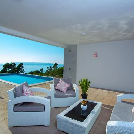 Luxury Villa Blue Lagoon Villa In Makarska, Private Pool * Makarská